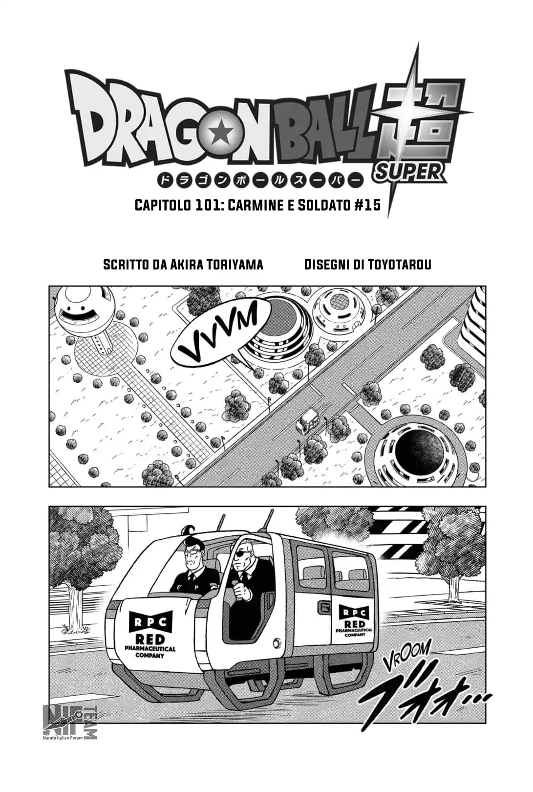 Dragon Ball Super Capitolo 101 page 1