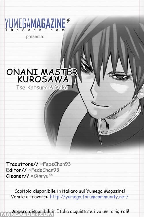 Onani Master Kurosawa Capitolo 29 page 1
