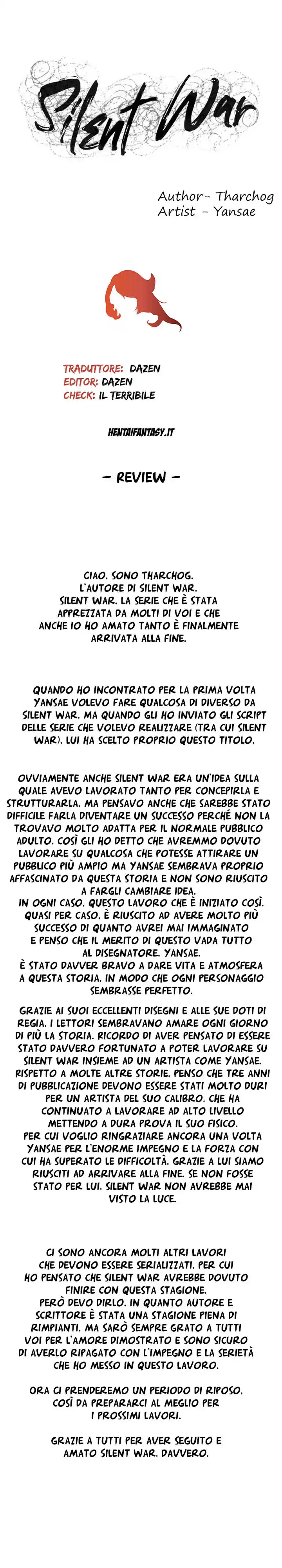 Silent War Capitolo 160.5 page 1